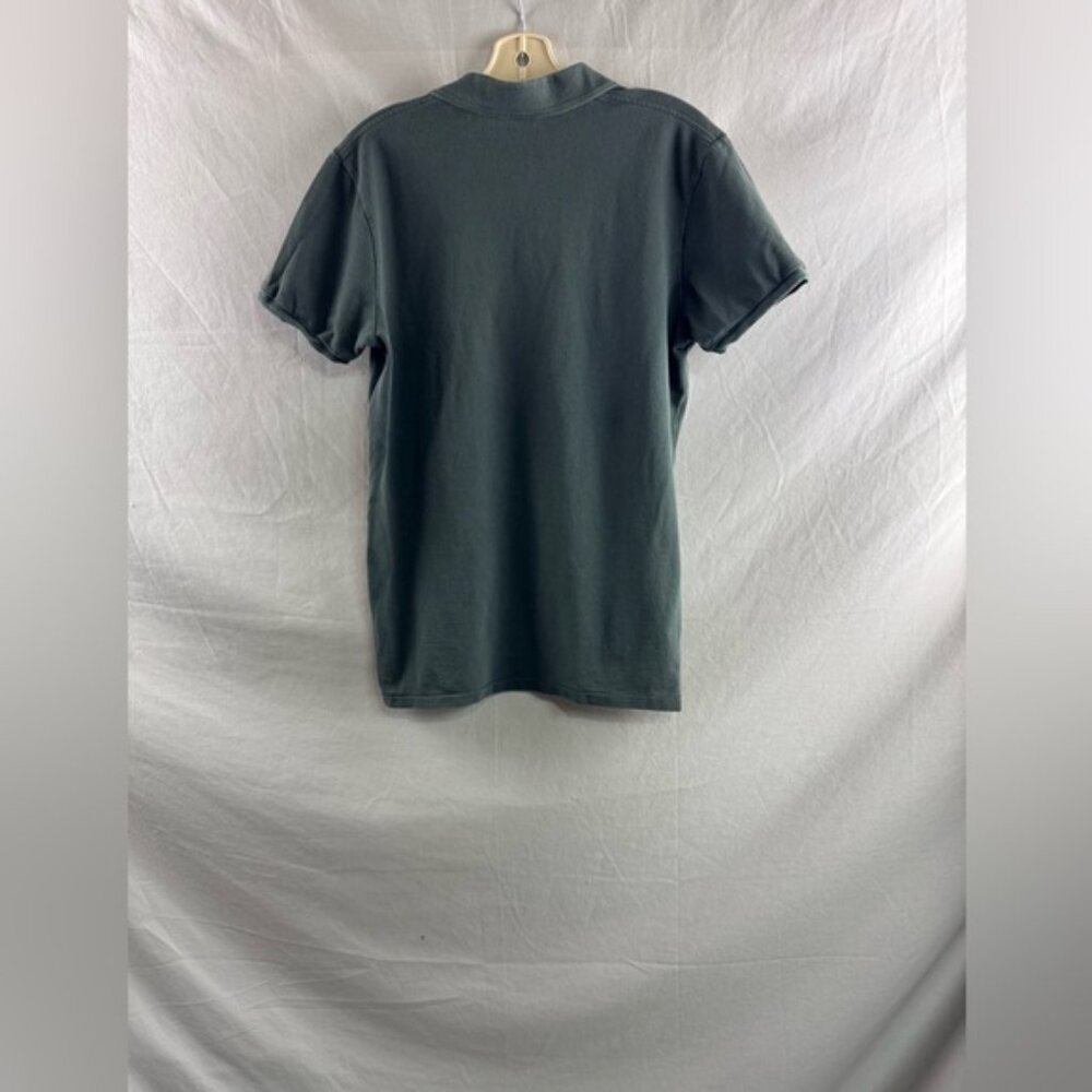 Scotch And Soda Mens Polo Green M - Picture 4 of 7